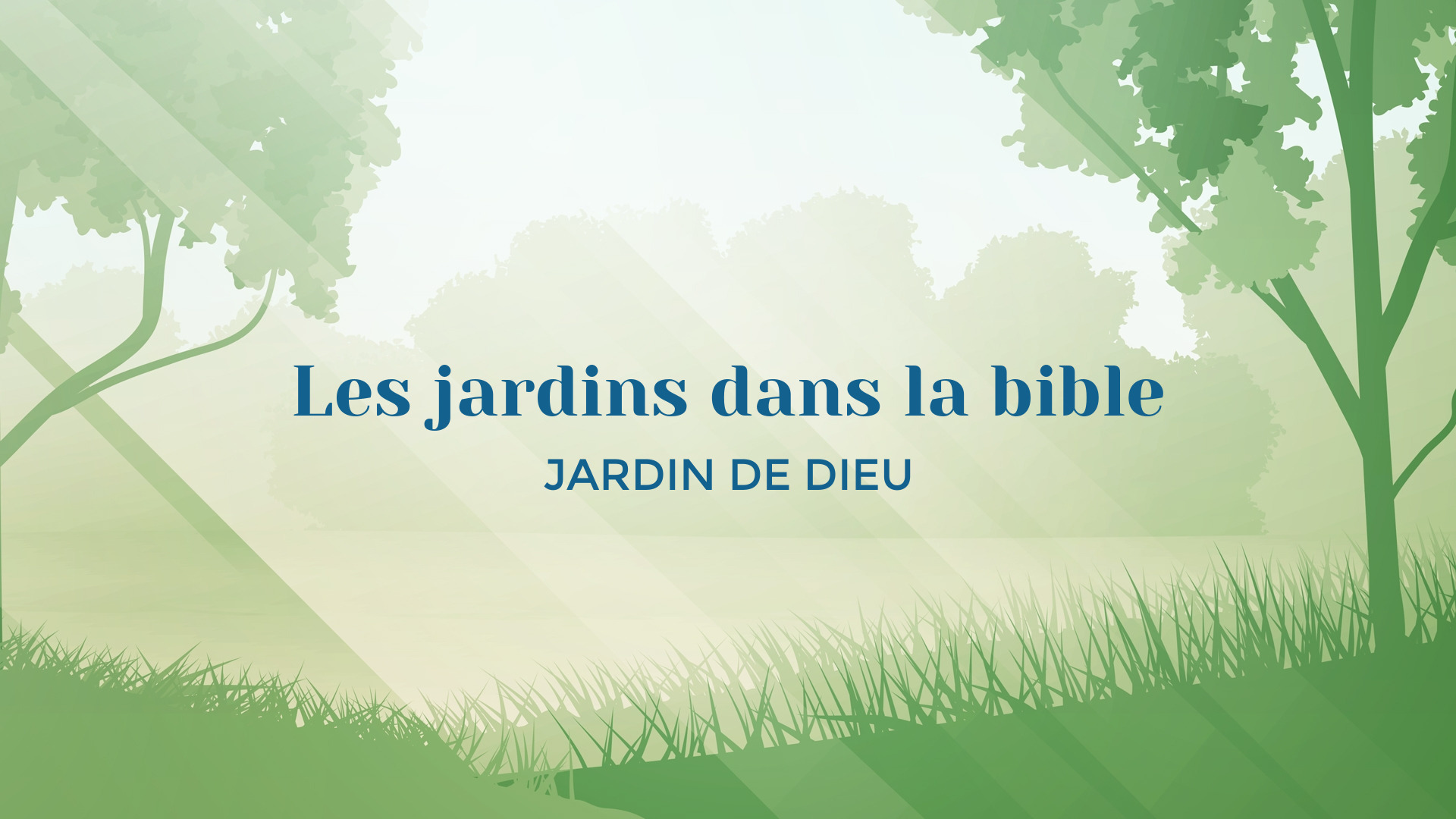Les jardins de Dieu